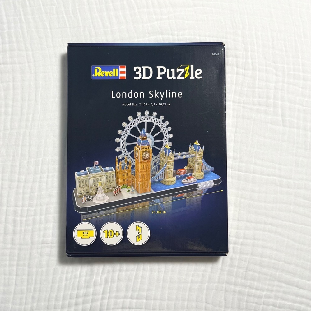 Revell London‎ Skyline 3D Puzzle 107 Pcs Architecture Model Kit 00140, Brand New